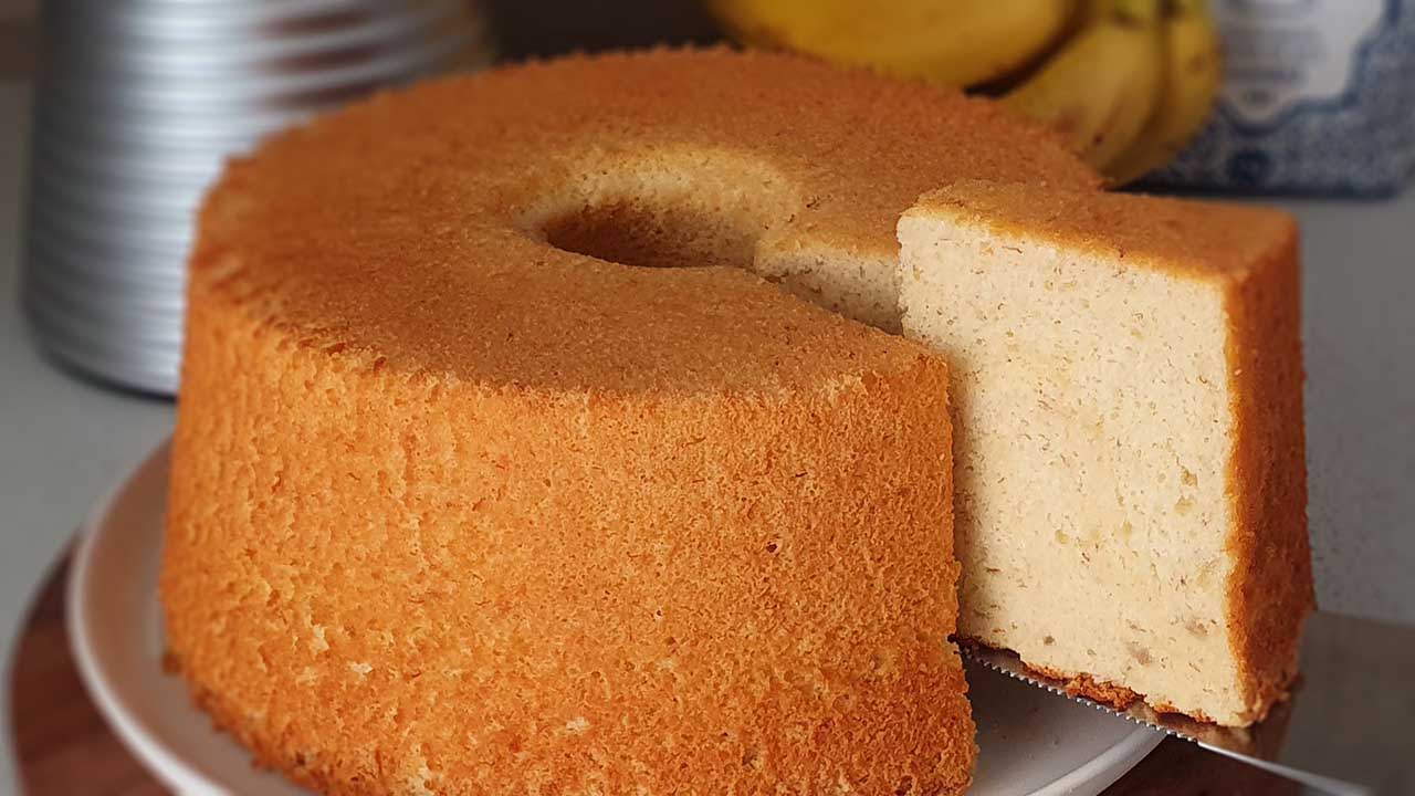 Banana Chiffon Cake